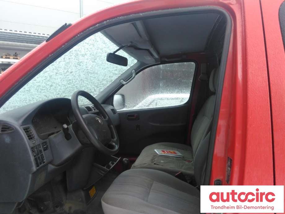 Toyota Hiace 2007-2012 (Fase 3) , Motorkode: 2KD-FTV, Girkassekode: 3303026A60