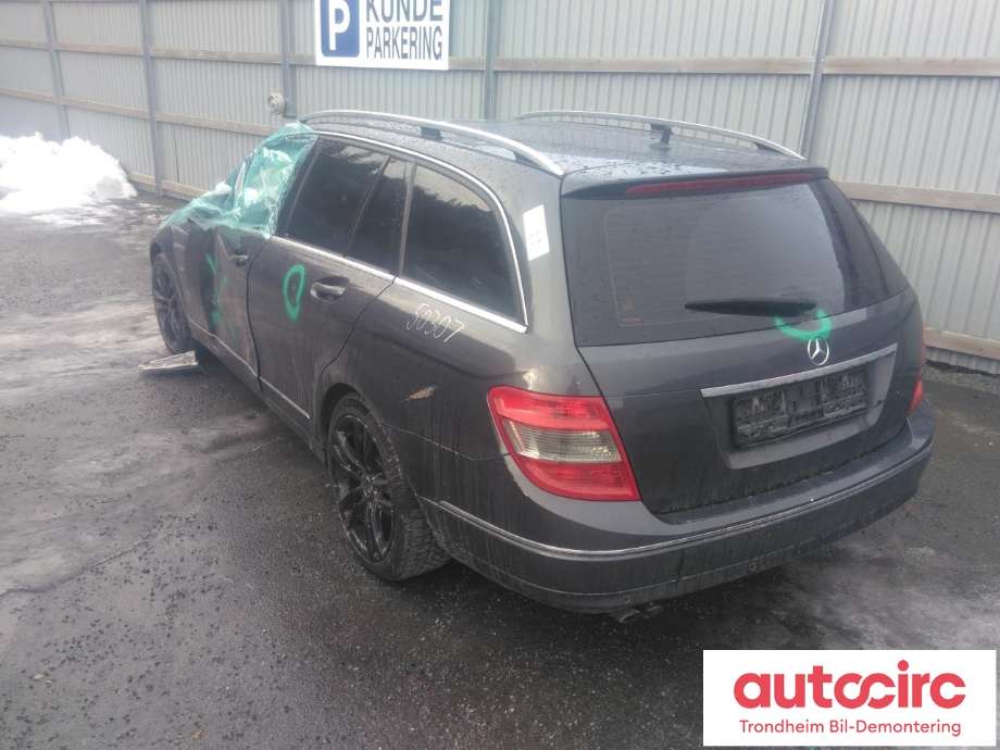 Mercedes C-Klasse 2007-2011 (Fase 1) (W204) (W204), Motorkode: OM646.811, Girkassekode: 722699