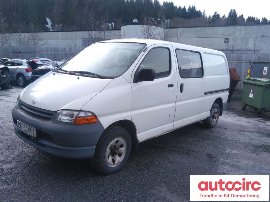 Toyota Hiace 1996-2001 (Fase 1) , Motorkode: 2L-T, Girkassekode: 330302F120