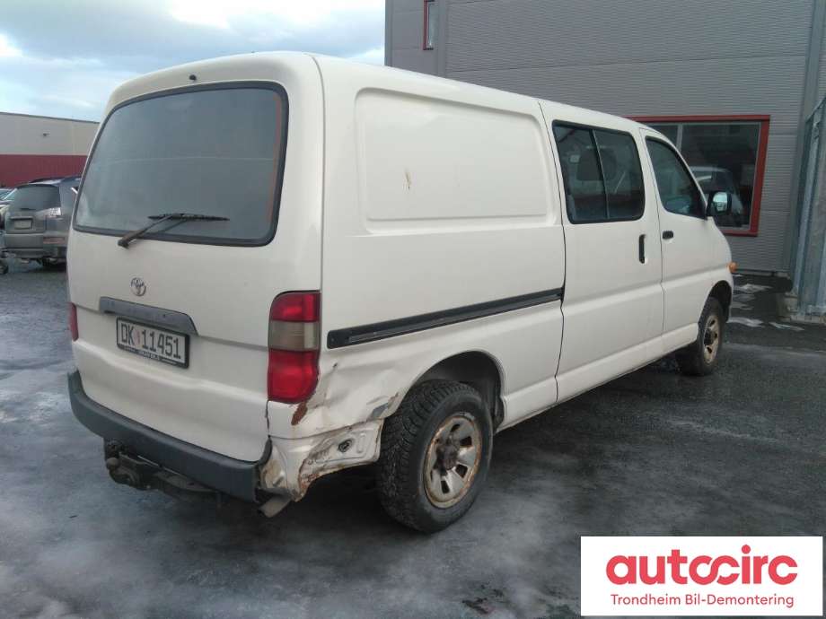 Toyota Hiace 1996-2001 (Fase 1) , Motorkode: 2L-T, Girkassekode: 330302F120