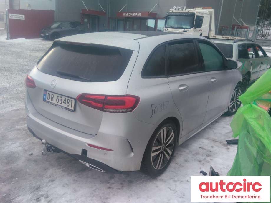 Mercedes B-Klasse 2019-->> (W247) (W247), Motorkode: M282.914, Girkassekode: 7004213