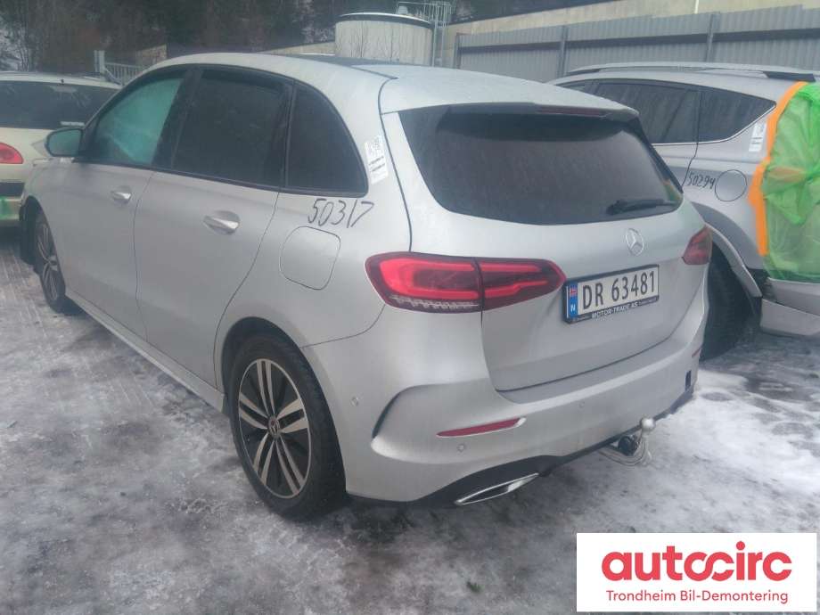 Mercedes B-Klasse 2019-->> (W247) (W247), Motorkode: M282.914, Girkassekode: 7004213