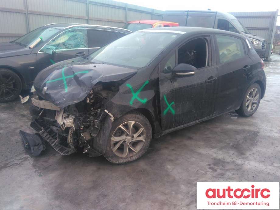 Peugeot 208 2012-2019 (Type I) , Motorkode: HMZ, Girkassekode: 16 078 938 80