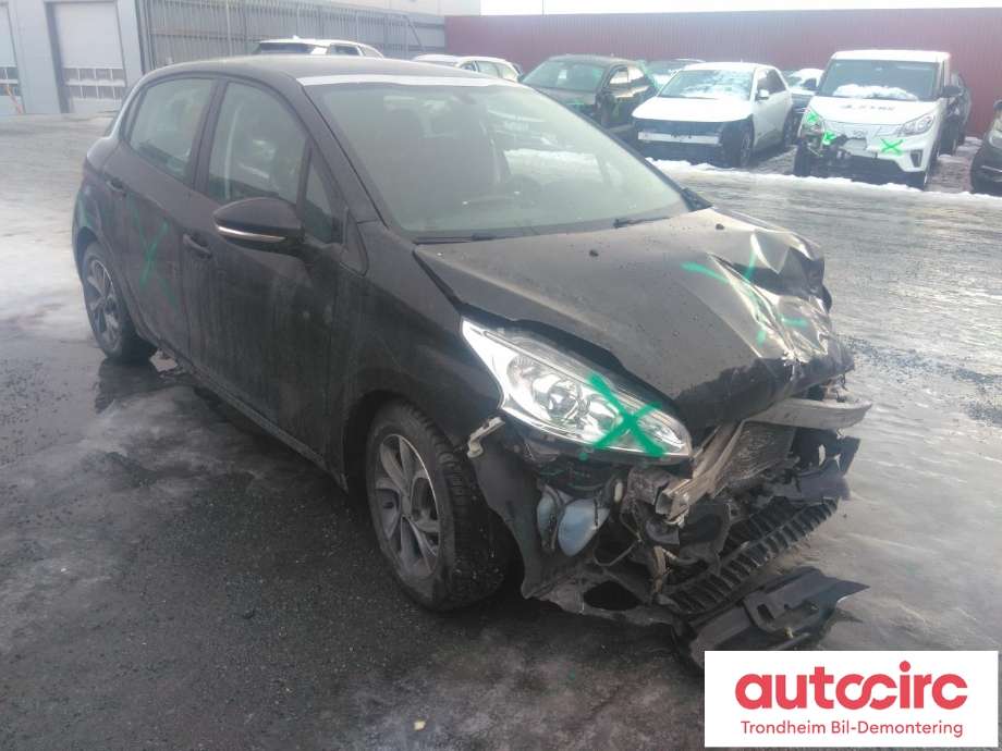 Peugeot 208 2012-2019 (Type I) , Motorkode: HMZ, Girkassekode: 16 078 938 80