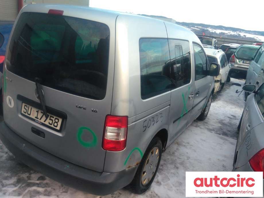 VW Caddy 2004-2010 (Type III, Fase 1) , Motorkode: BGU, Girkassekode: 