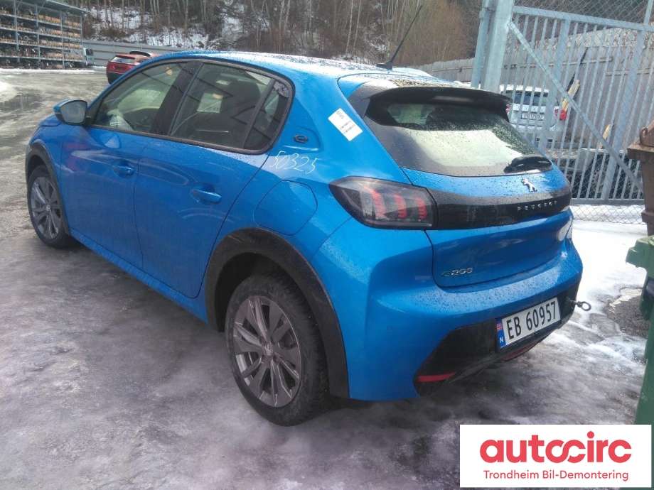 Peugeot e-208 2019-->> , Motorkode: ZKZ, Girkassekode: 98 385 451 80