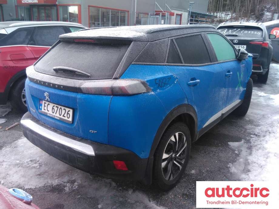 Peugeot e-2008 2019-->> , Motorkode: ZKX, Girkassekode: 98 385 451 80