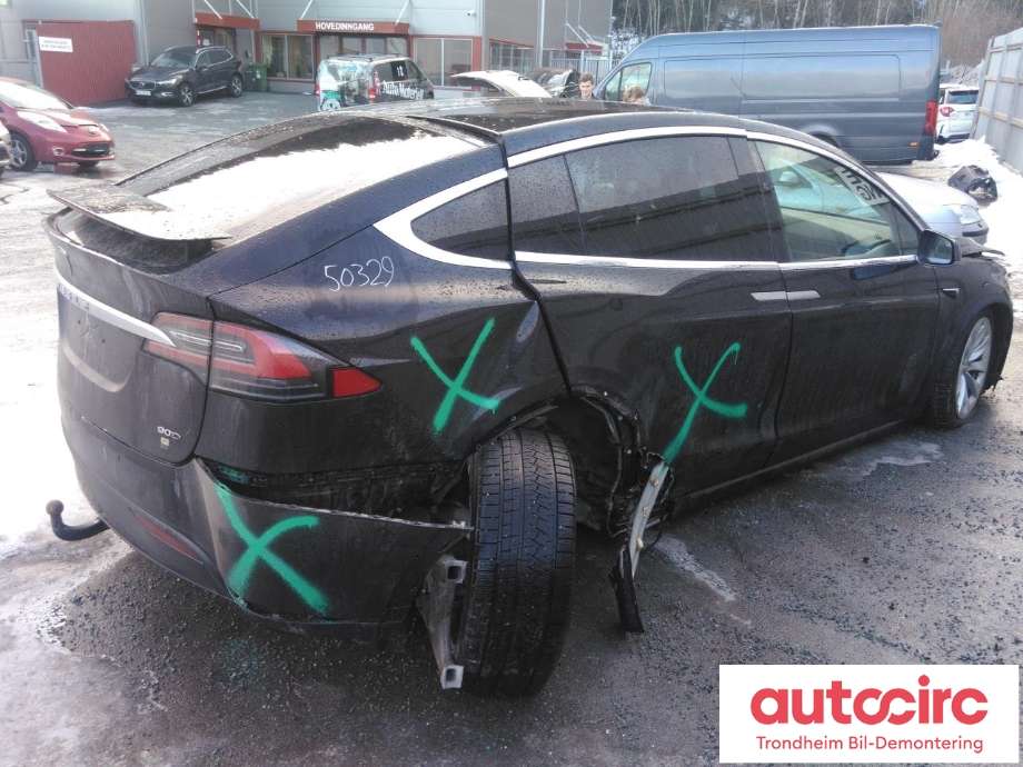 Tesla Model X 2016-->> , Motorkode: L2S|L2S, Girkassekode: TRINNLØS