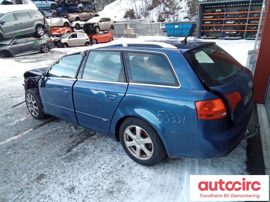 Audi A4 2004-2008 (Type III) (B7) (B7), Motorkode: BGB, Girkassekode: HKC