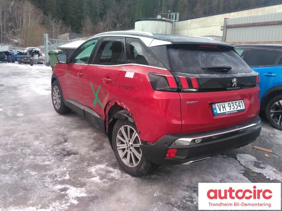 Peugeot 3008 2016-->> (Type II) , Motorkode: BHZ, Girkassekode: 98 387 679 80