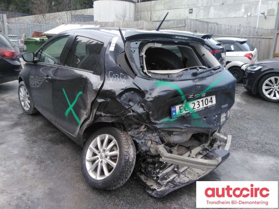 Renault Zoe 2019-->> (Fase 2) , Motorkode: 5AQ 60, Girkassekode: RA0