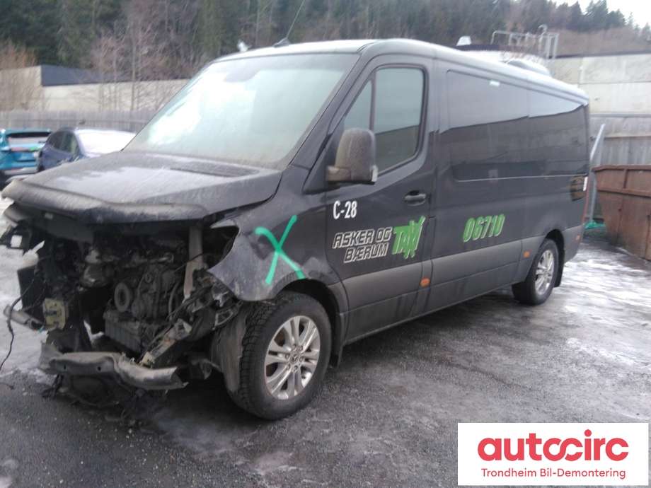 Mercedes Sprinter 2018-->> (907/910) (907/910), Motorkode: OM654.920, Girkassekode: 741421