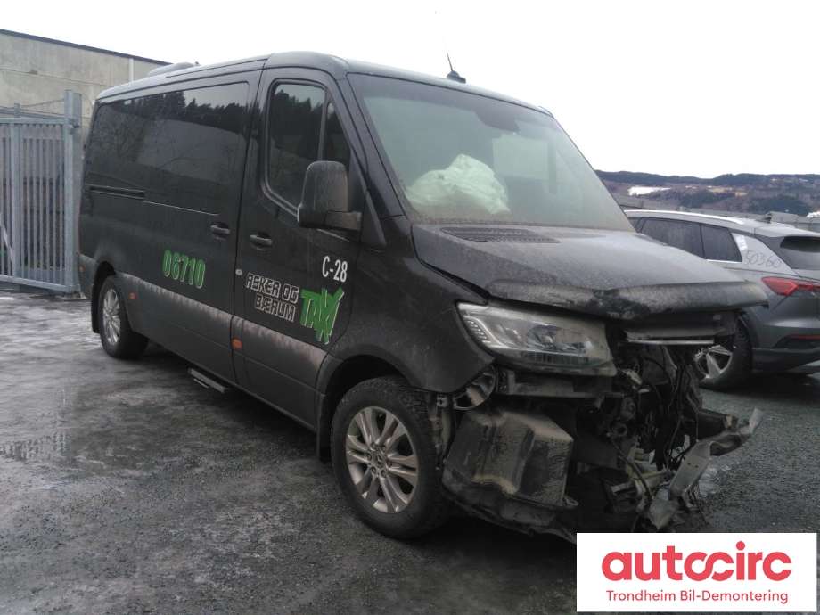 Mercedes Sprinter 2018-->> (907/910) (907/910), Motorkode: OM654.920, Girkassekode: 741421
