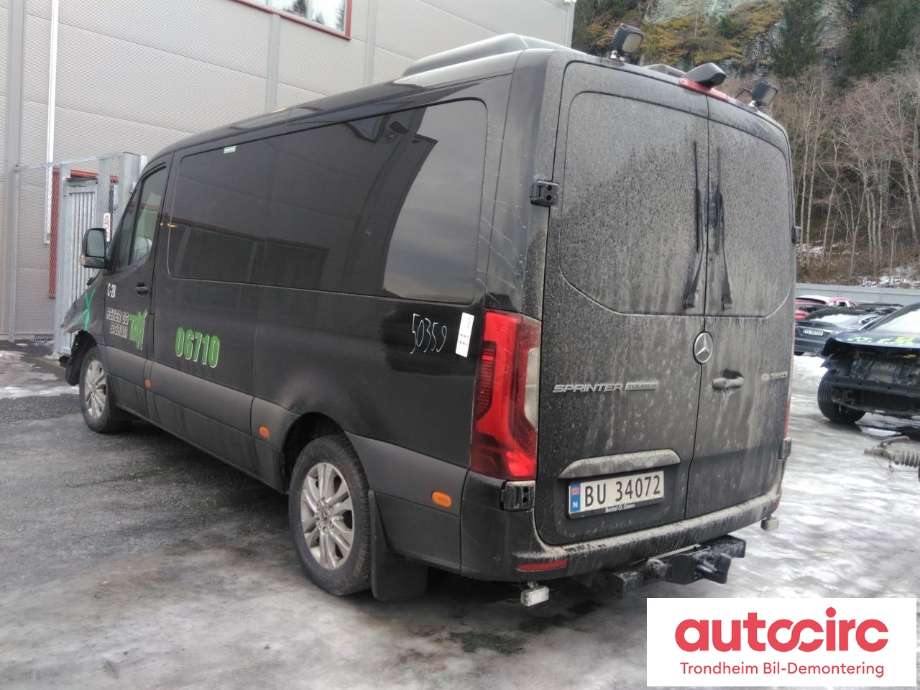 Mercedes Sprinter 2018-->> (907/910) (907/910), Motorkode: OM654.920, Girkassekode: 741421