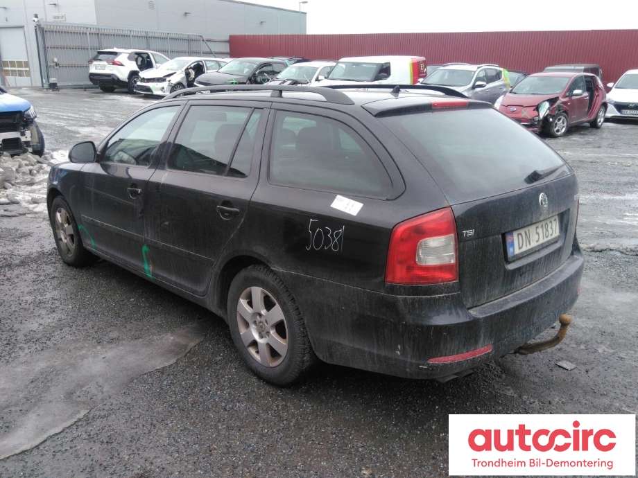 Škoda Octavia 2009-2013 (Type II, Fase 2) , Motorkode: CAX, Girkassekode: 