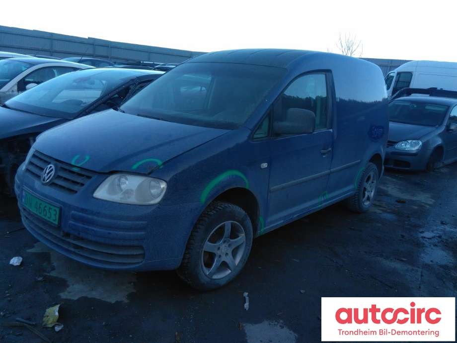 VW Caddy 2004-2010 (Type III, Fase 1) , Motorkode: BST, Girkassekode: JJS