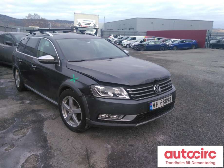 VW Passat 2011-2015 (B7) (B7), Motorkode: CFGC, Girkassekode: PQW