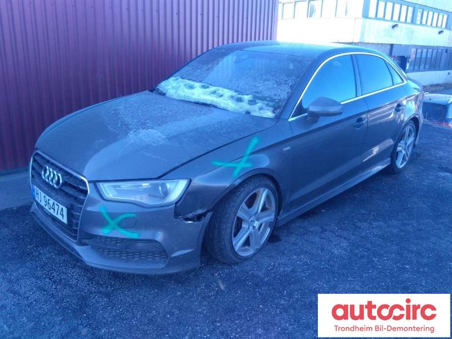 Audi A3 2012-2016 (Type III, Fase 1) , Motorkode: CZCA, Girkassekode: QHV