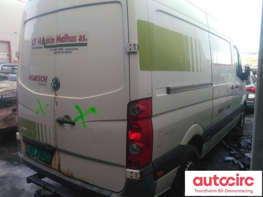 VW Crafter 2006-2011 (Type I, Fase 1) , Motorkode: CECA, Girkassekode: LCF