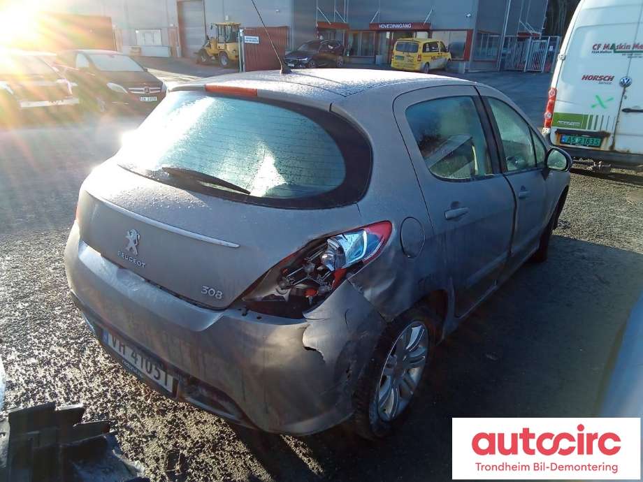 Peugeot 308 2011-2013 (Type I, Fase 2) , Motorkode: 9HP, Girkassekode: 2222 LL