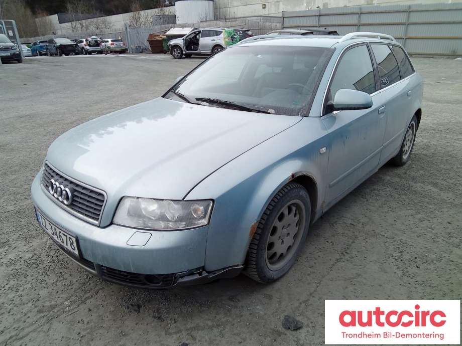 Audi A4 2001-2004 (Type II) (B6) (B6), Motorkode: AVF, Girkassekode: