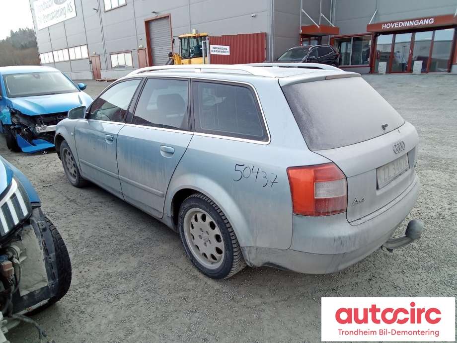 Audi A4 2001-2004 (Type II) (B6) (B6), Motorkode: AVF, Girkassekode: