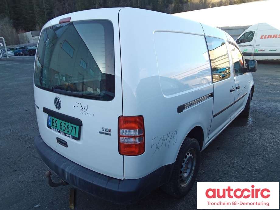 VW Caddy 2010-2015 (Type III, Fase 2) , Motorkode: CAYC, Girkassekode: MLS