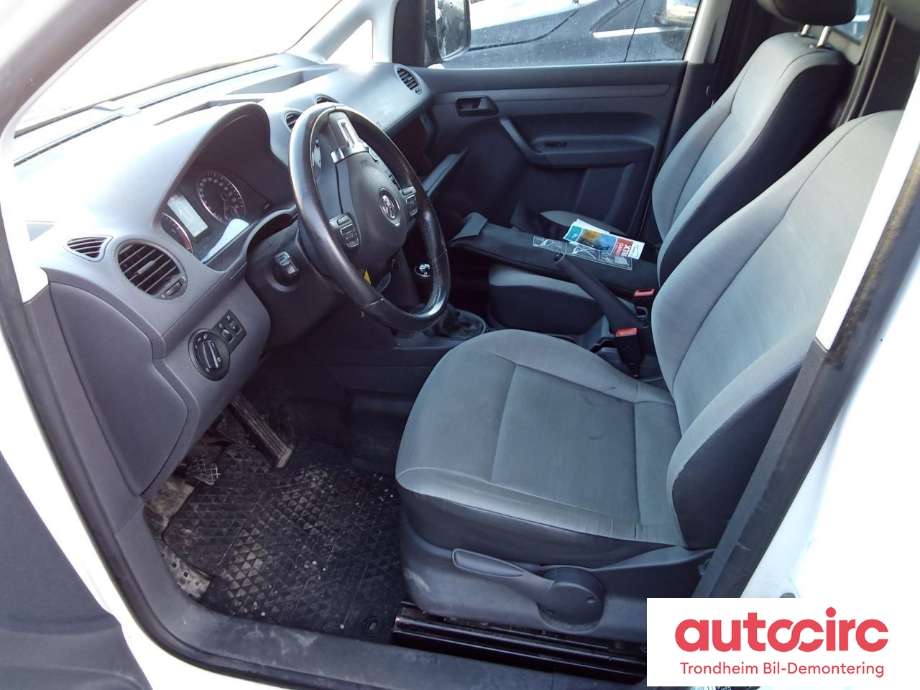 VW Caddy 2010-2015 (Type III, Fase 2) , Motorkode: CAYC, Girkassekode: MLS