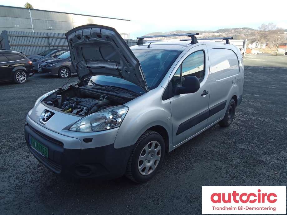 Peugeot Partner 2008-2015 (Type II, Fase 1) , Motorkode: 9HX, Girkassekode: