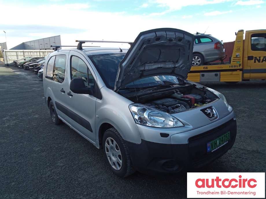 Peugeot Partner 2008-2015 (Type II, Fase 1) , Motorkode: 9HX, Girkassekode: