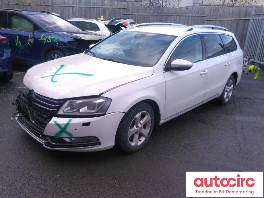 VW Passat 2011-2015 (B7) (B7), Motorkode: CFGB, Girkassekode: NMC