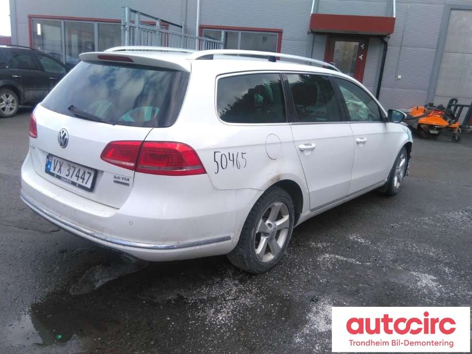 VW Passat 2011-2015 (B7) (B7), Motorkode: CFGB, Girkassekode: NMC