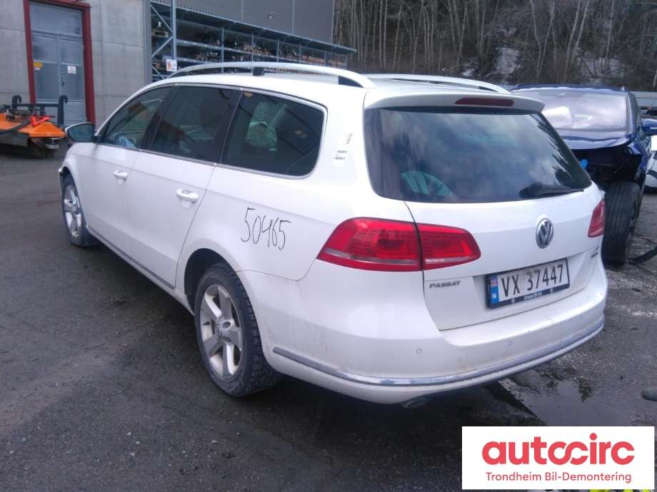 VW Passat 2011-2015 (B7) (B7), Motorkode: CFGB, Girkassekode: NMC