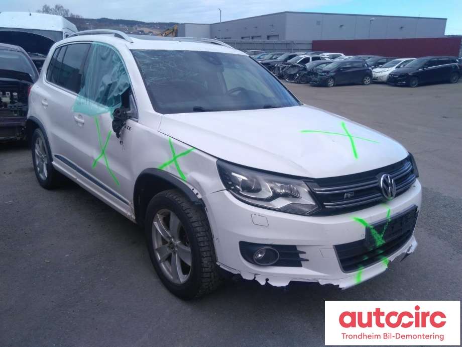 VW Tiguan 2011-2016 (Type I, Fase 2) , Motorkode: CFFB, Girkassekode: NYD