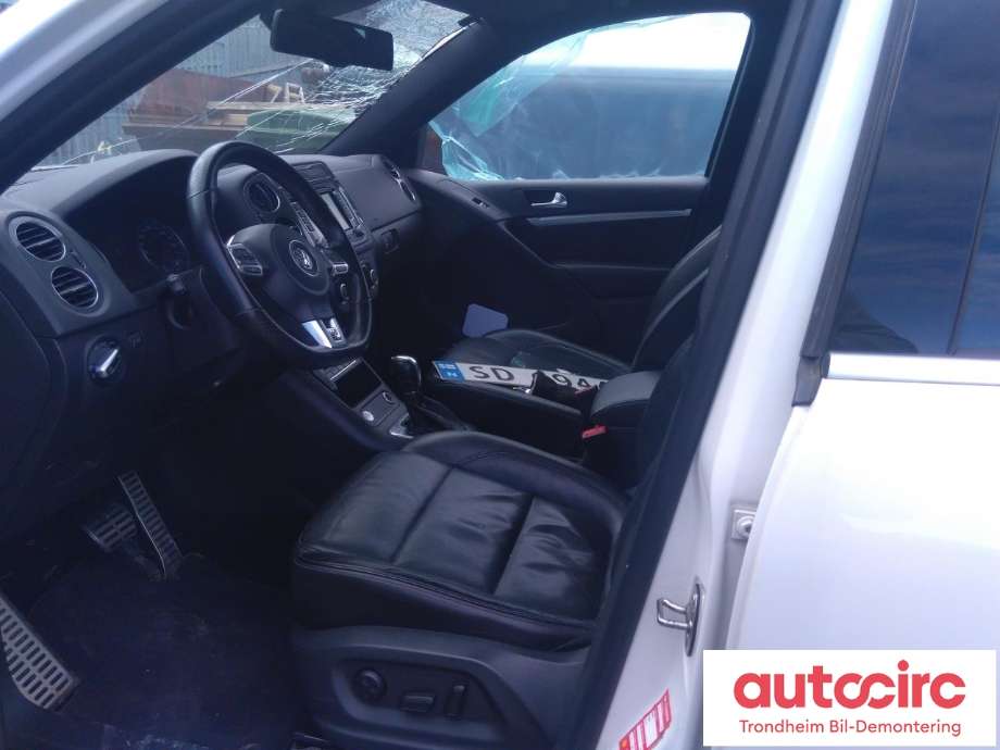 VW Tiguan 2011-2016 (Type I, Fase 2) , Motorkode: CFFB, Girkassekode: NYD