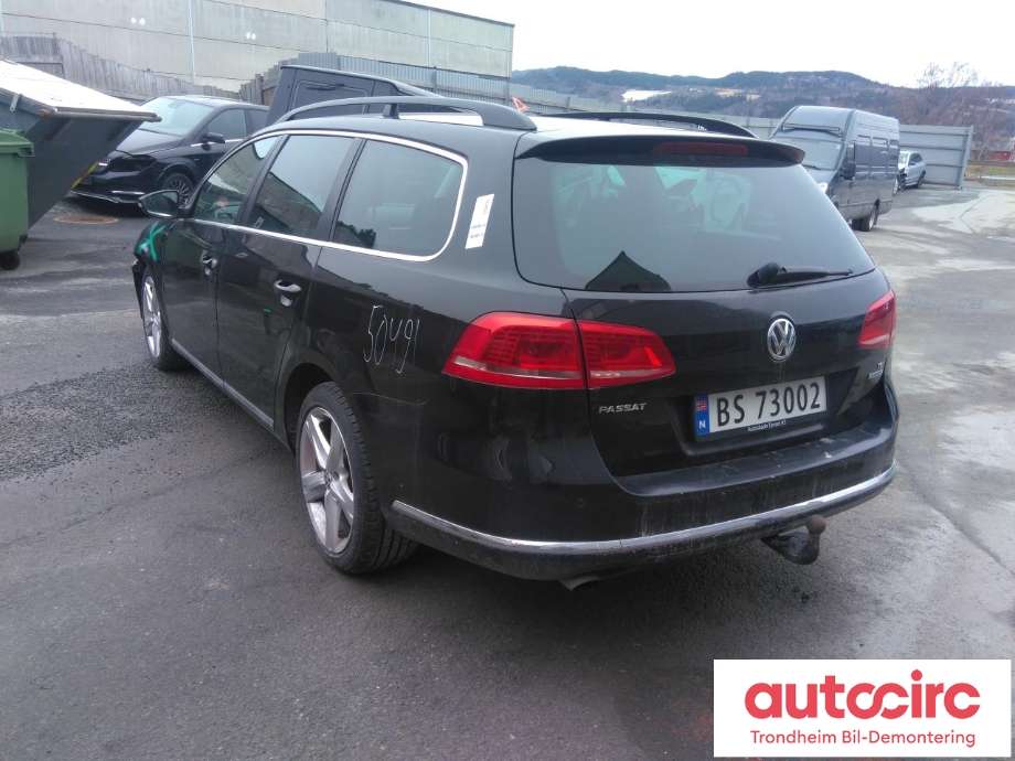 VW Passat 2011-2015 (B7) (B7), Motorkode: CAXA, Girkassekode: PMS