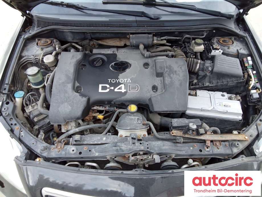 Toyota Avensis 2003-2008 (Type II) , Motorkode: 1CD-FTV, Girkassekode: