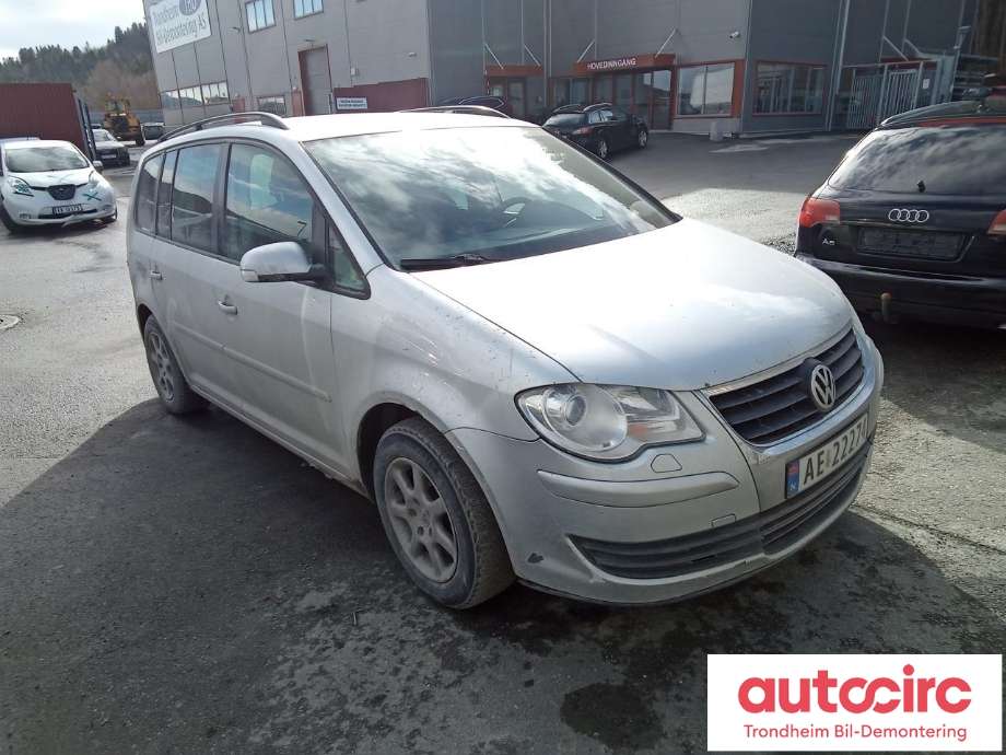 VW Touran 2007-2010 (Type I, Fase 2) , Motorkode: BLS, Girkassekode: 