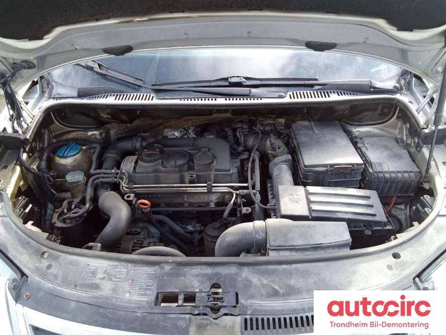 VW Touran 2007-2010 (Type I, Fase 2) , Motorkode: BLS, Girkassekode: 