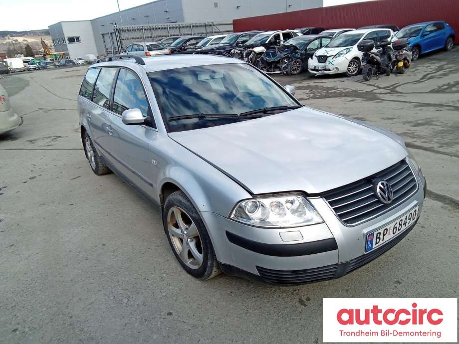 VW Passat 2001-2005 (B5,3BG) (B5,3BG), Motorkode: AVB, Girkassekode: