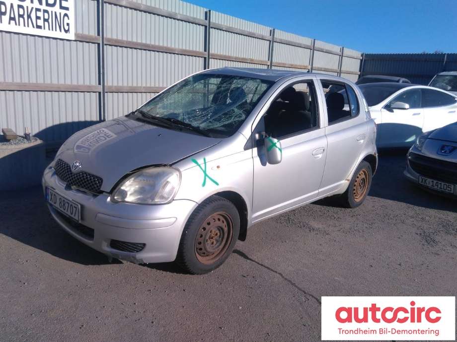 Toyota Yaris 2003-2005 (Type I, Fase 2) , Motorkode: 1SZ-FE, Girkassekode: 
