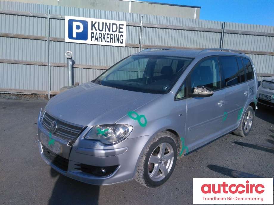 VW Touran 2007-2010 (Type I, Fase 2) , Motorkode: BLS, Girkassekode: LKA