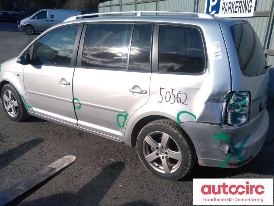 VW Touran 2007-2010 (Type I, Fase 2) , Motorkode: BLS, Girkassekode: LKA