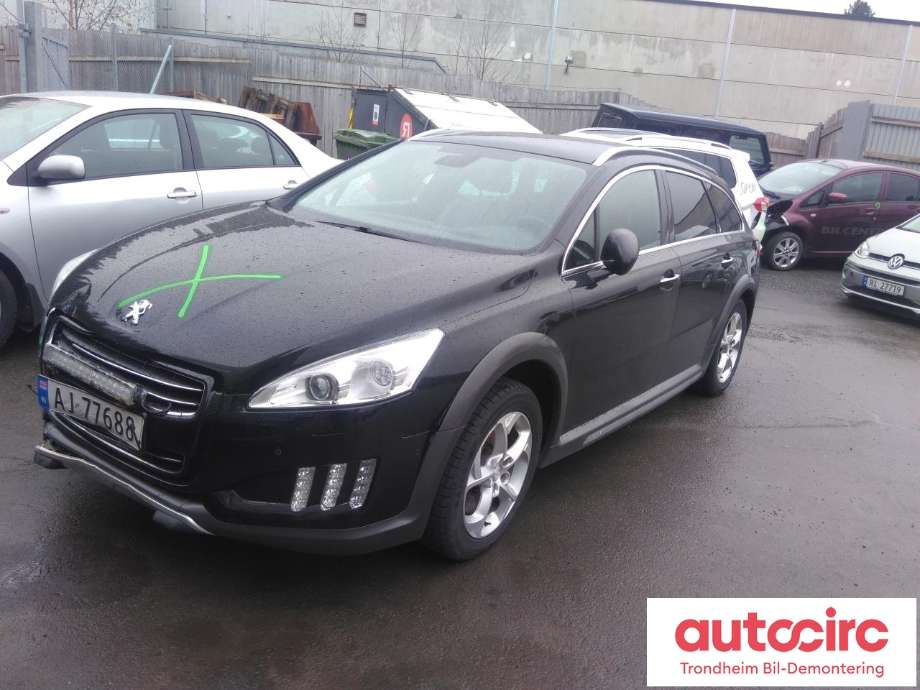 Peugeot 508 2011-2014 (Type I, Fase 1) , Motorkode: RHC, Girkassekode: 2231 S7