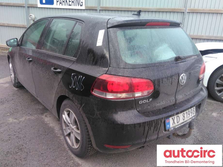 VW Golf VI 2008-2012 , Motorkode: CAYC, Girkassekode: LUB