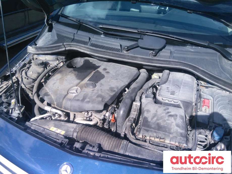 Mercedes B-Klasse 2011-2018 (W246) (W246), Motorkode: 651901, Girkassekode: 