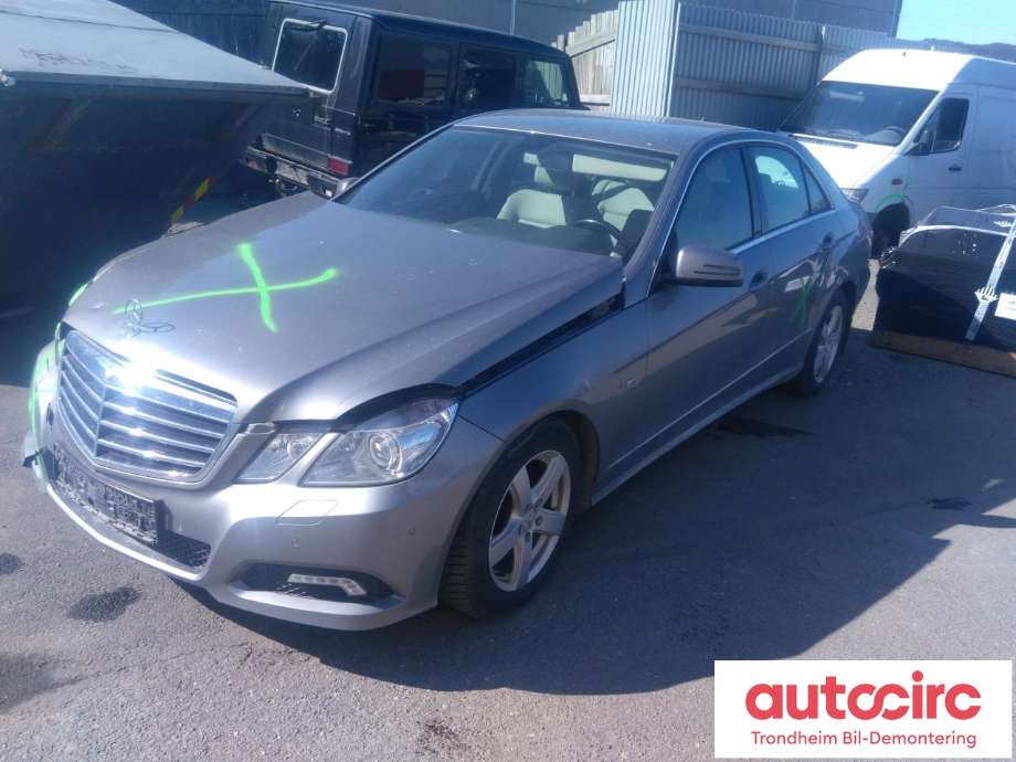 Mercedes E-Klasse 2009-2013 (Fase 1) (W212) (W212), Motorkode: OM651.925, Girkassekode: 722694