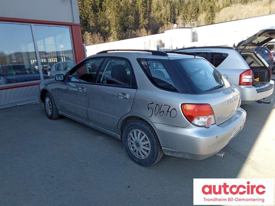 Subaru Impreza 2001-2005 (Type II, Fase 1) , Motorkode: EJ16, Girkassekode: