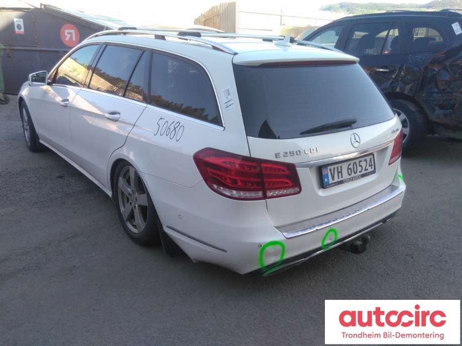 Mercedes E-Klasse 2013-2016 (Fase 2) (W212) (W212), Motorkode: OM651.924, Girkassekode: 722965