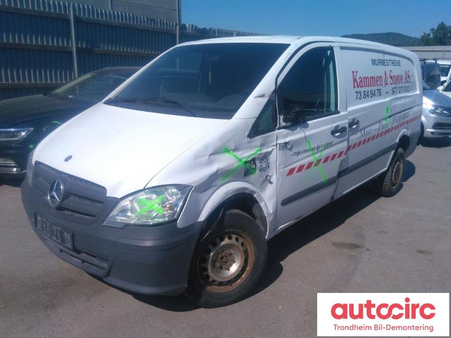 Mercedes Vito/Viano 2010-2014 (Fase 2) (W639) (W639), Motorkode: OM651.940, Girkassekode: 780702